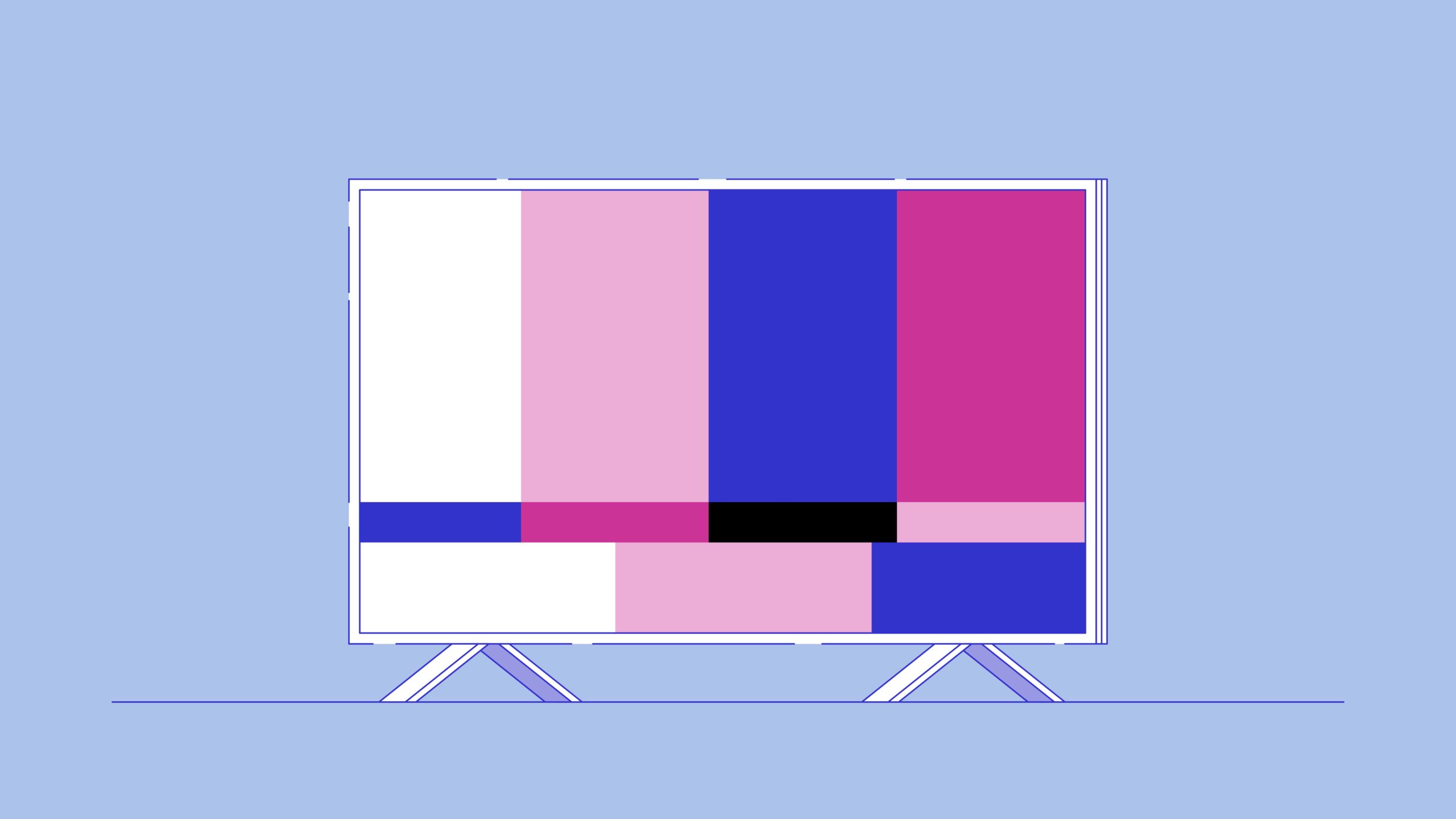 tv in the bedroom